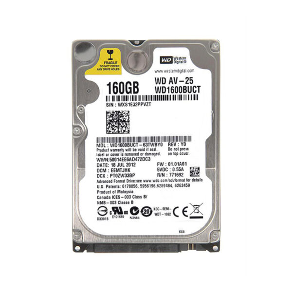 WD1600BUCT-63TWBY0